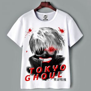 Tshirt Tokyo Ghoul - Teeshort Blood - T-shirt Kaneki Ken Abstract Teshirt