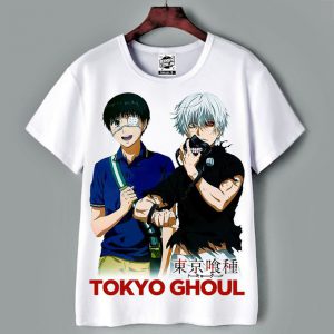 Tshirt Tokyo Ghoul - Teeshort Human & Ghoul - T-shirt Kaneki Teshirt