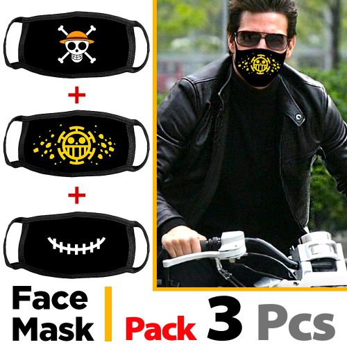 3 Mask One Piece - Masque Moto & Vélo Cagoule Réutilisable Face Mask de Mode – Image 2