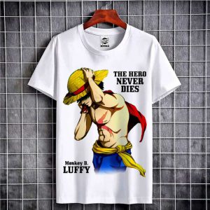 Tshirt One Piece Luffy Naked - T-shirt - Teshirt ANIME Teeshort MANGA