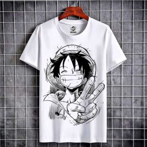 Tshirt One Piece Luffy Laugh - T-shirt - Teshirt ANIME Teeshort MANGA