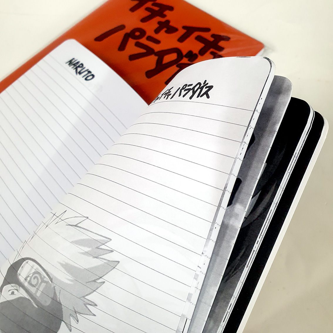 icha icha paradise NoteBook Cosplay Kakashi Manga Cahier Anime Naruto shippuden – Image 6