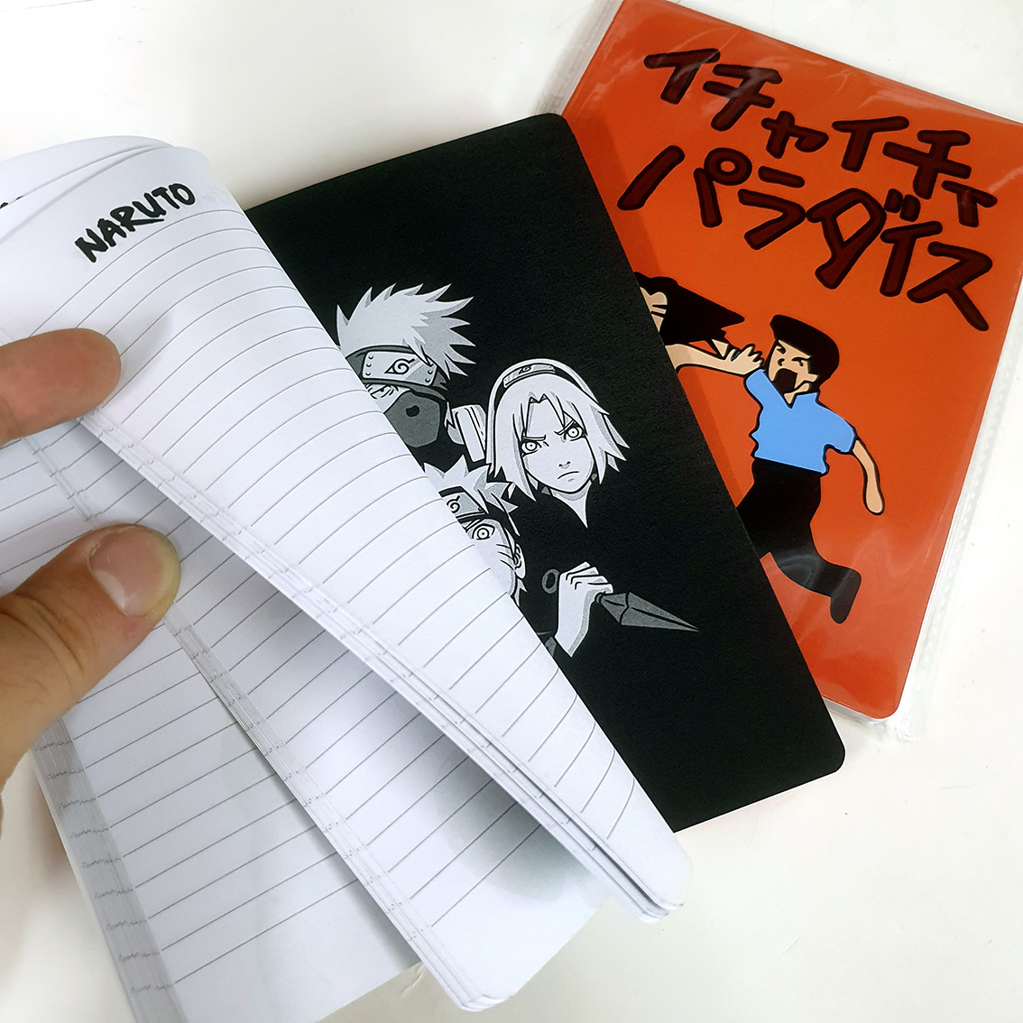 icha icha paradise NoteBook Cosplay Kakashi Manga Cahier Anime Naruto shippuden – Image 7