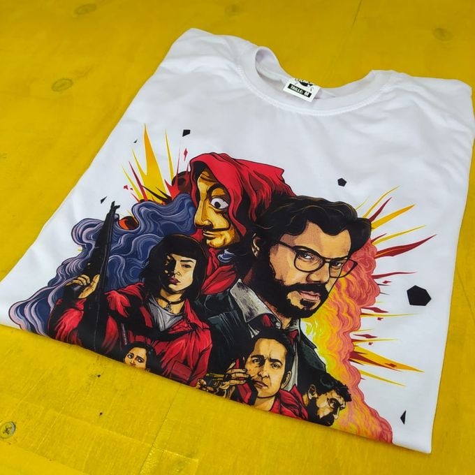 Tshirt La Casa de Papel - T-shirt - Teshirt Geek Fashion Teeshort Art – Image 6