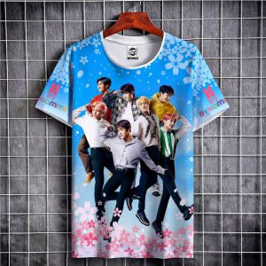 Tshirt Kpop BTS - Live Seoul - T-shirt Fashion Teeshort Model From Korea