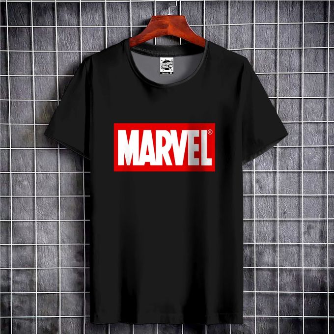 Tshirt MARVEL - T-shirt Mode Comics - Fashion Black Teeshort For Men & Women