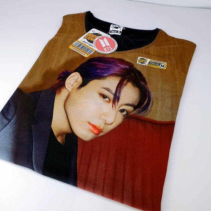 Tshirt Jungkook - Kpop BTS Butter - T-shirt Fashion Teeshort Model From Korea – Image 2