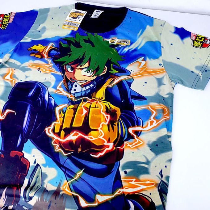 Tshirt DEKU- My Hero Academia T-shirt Midoriya ANIME Teeshort MANGA – Image 2