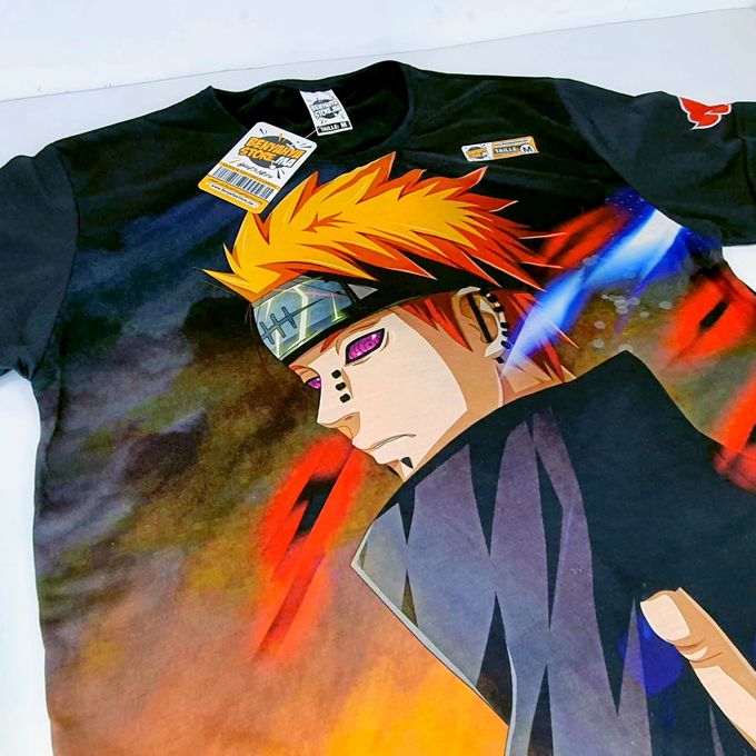 Tshirt Pain Nagato - T-shirt Naruto Shippuden Teshirt ANIME Teeshort MANGA – Image 2