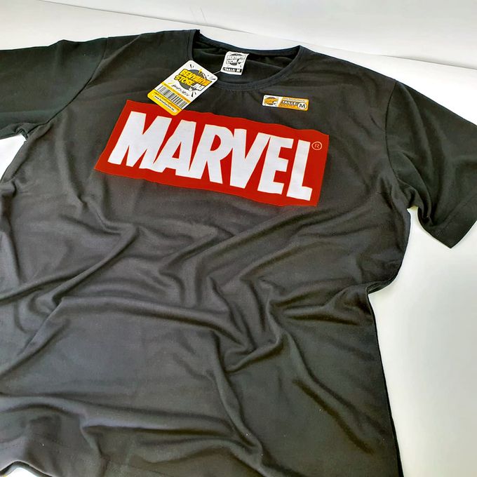 Tshirt MARVEL - T-shirt Mode Comics - Fashion Black Teeshort For Men & Women – Image 3