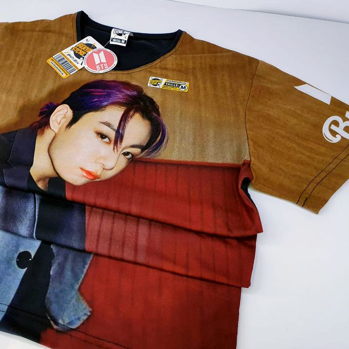 Tshirt Jungkook - Kpop BTS Butter - T-shirt Fashion Teeshort Model From Korea – Image 3