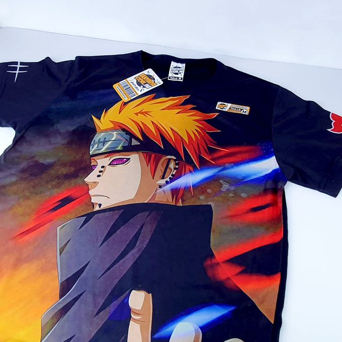 Tshirt Pain Nagato - T-shirt Naruto Shippuden Teshirt ANIME Teeshort MANGA – Image 3