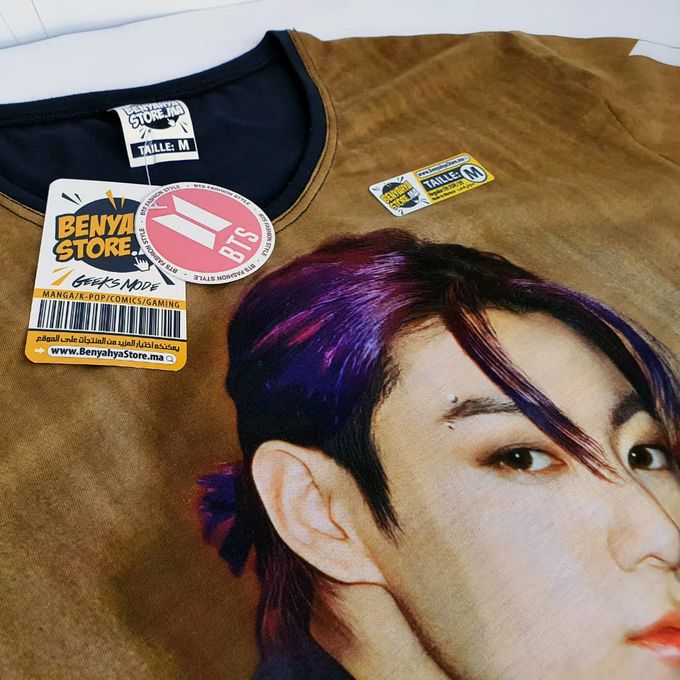 Tshirt Jungkook - Kpop BTS Butter - T-shirt Fashion Teeshort Model From Korea – Image 5