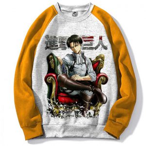 Pull Raglan Sweatshirt Anime Attack on Titan - Livaï Ackerman Manga