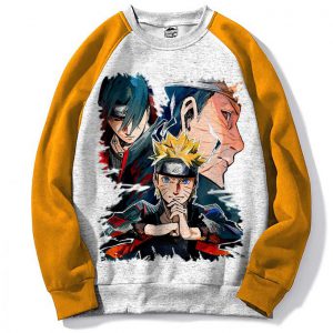Pull Raglan Sweatshirt Anime Naruto Shippûden - Abstract - Manga