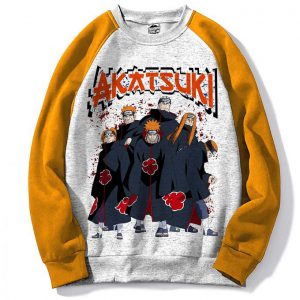 Pull Raglan Sweatshirt Anime Naruto Shippûden - Akatsuki - Manga