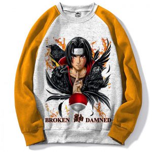 Pull Raglan Sweatshirt Anime Naruto Shippûden - ITACHI UCHIHA Manga