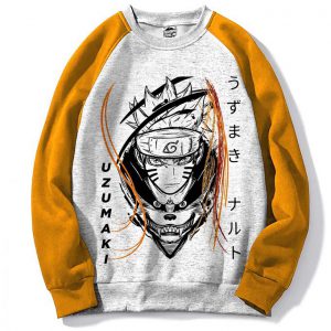 Pull Raglan Sweatshirt Anime Naruto Shippûden - Uzumaki Manga