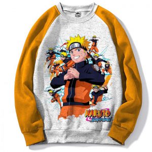 Pull Raglan Sweatshirt Anime Naruto Shippûden - Naruto Jutsu Manga