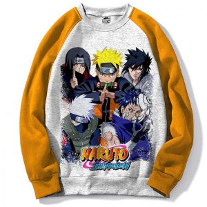 Pull Raglan Sweatshirt Anime Naruto Shippûden - Japan Manga - For Geek