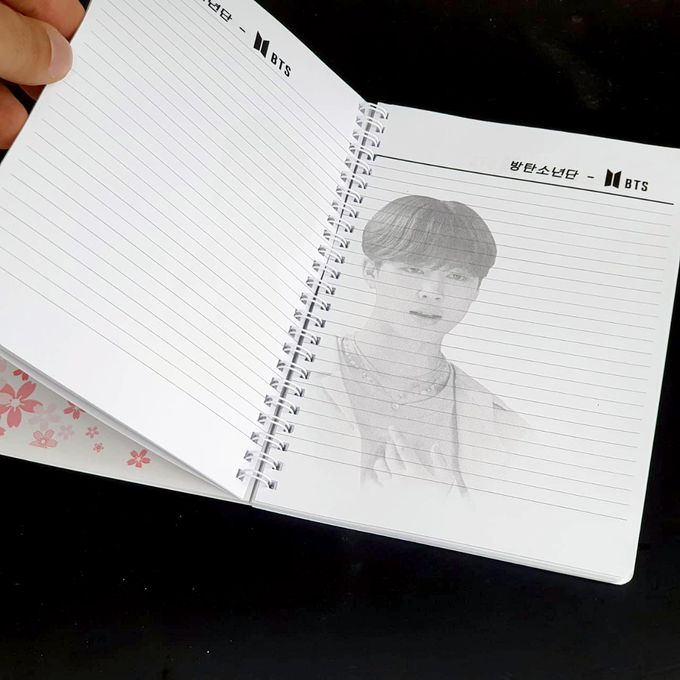 BTS Airplane NoteBook & Photo Album - Carnet Kpop - Cahier Spirale Souvenirs – Image 8