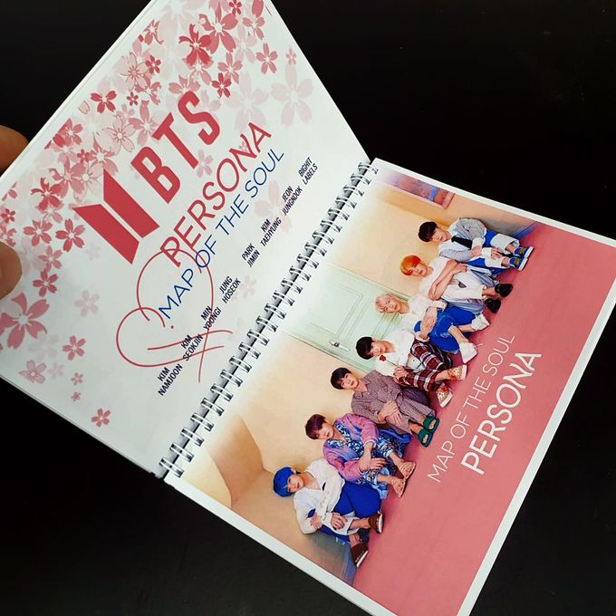 BTS Lights NoteBook & Photo Album - Carnet Kpop - Cahier Spirale Souvenirs – Image 5
