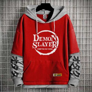Hoodie Manga Anime Demon Slayer Sweatshirt - Demi-M kimetsu no yaiba