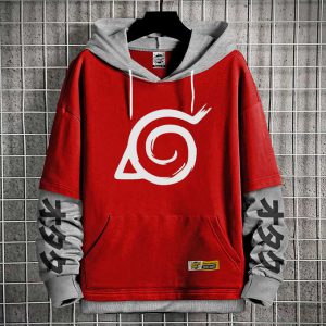 Capuche Manga Anime Naruto Shippuden - Sweatshirt - Hoodie Konaha Japan Otaku