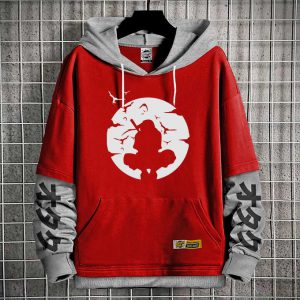 Capuche Manga Anime Naruto Shippuden - Sweatshirt - Hoodie Itachi Uchiha Otaku
