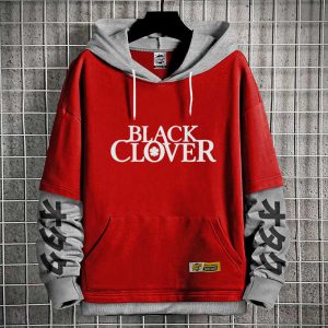 Capuche Manga Anime Black Clover - Sweatshirt - Hoodie Japan For Otaku Geek