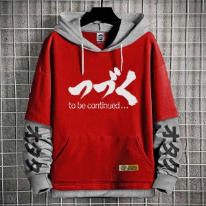 Capuche Manga Anime Continued Kanji - Sweatshirt - Hoodie Japan For Otaku Geek