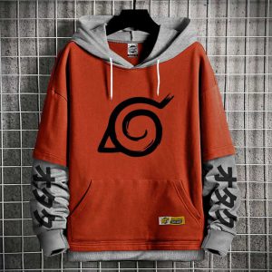 Capuche Manga Anime Naruto Shippuden - Sweatshirt - Hoodie Konaha Japan Otaku