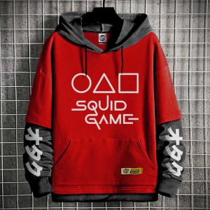Capuche Serie Tv Art Cinema Squid Game - Sweatshirt - Hoodie For Otaku Geek