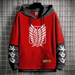 Capuche Manga Anime Attack on Titan Sweatshirt - Hoodie Shingeki no kyojin Otaku