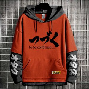 Capuche Manga Anime Continued Kanji - Sweatshirt - Hoodie Japan For Otaku Geek