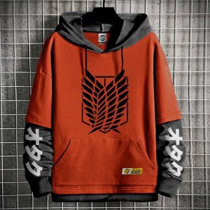 Capuche Manga Anime Attack on Titan Sweatshirt - Hoodie Shingeki no kyojin Otaku