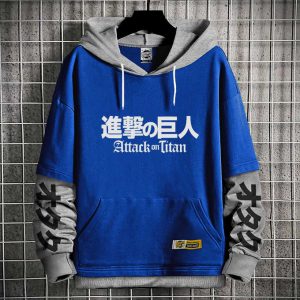 Capuche Manga Anime Attack on Titan Sweatshirt - Hoodie Shingeki no kyojin Otaku