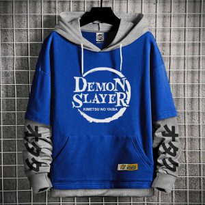 Hoodie Manga Anime Demon Slayer Sweatshirt - Demi-M kimetsu no yaiba Otaku