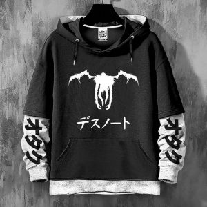 Hoodie Manga Anime Death Note Ryuk Sweatshirt - Demi-M Oversize Capuche Otaku