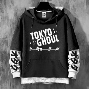Hoodie Manga Anime Tokyo Ghoul Sweatshirt - Demi-M Oversize Capuche Otaku