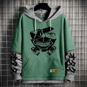 Capuche Manga Anime Tokyo Ghoul Sweatshirt - Hoodie Demi-M Otaku Geek