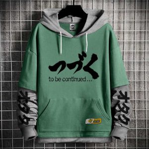 Capuche Manga Anime Continued Kanji - Sweatshirt - Hoodie Japan For Otaku Geek