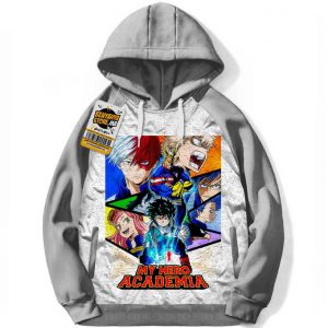 Otaku Capuchon Hoodie Sweatshirt All Stars Manga Anime Capuche My Hero Academia