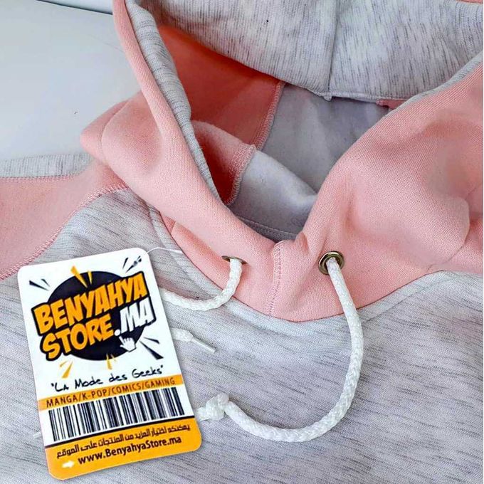 Naruto Chibi Capuchon Hoodie Enfant 6 à14 ans Manga Anime Capuche Sweatshirt – Image 2