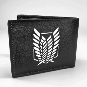 Portefeuille Simili Cuir Anime Attack on Titan Manga Wallet PU-Leather Card Holder