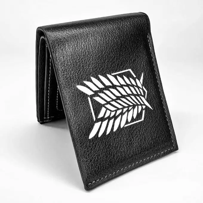 Portefeuille Simili Cuir Anime Attack on Titan Manga Wallet PU-Leather Card Holder – Image 4