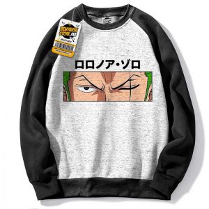 Sweatshirt One Piece Capuchon Manga Hoodie Pull Zoro Tshirt Anime Capuch