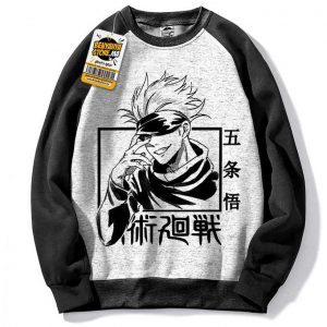 Capuche Gojo Pull Capuchon Sweatshirt Jujutsu Kaisen Manga Hoodie Tshirt Anime