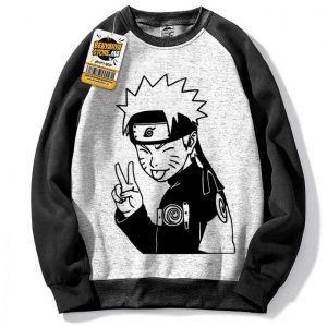 Naruto Funny Sweatshirt Capuch Pull Capuchon Naruto Manga Hoodie Tshirt Anime