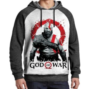 Capuchon God of War Gaming Capuche Kratos Hoodie Otaku Sweatshirt Jeux Video Tshirt
